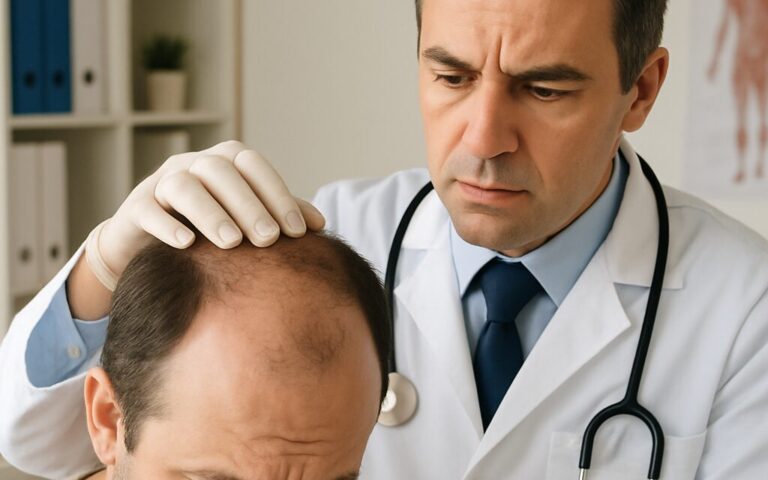 Saç Dökülmesi İçin Hangi Doktora Gitmeli?